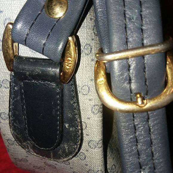 Not for sale:SOLDGUCCI NAVY BLUE CROSSBODY BAG - Picture 8 of 8